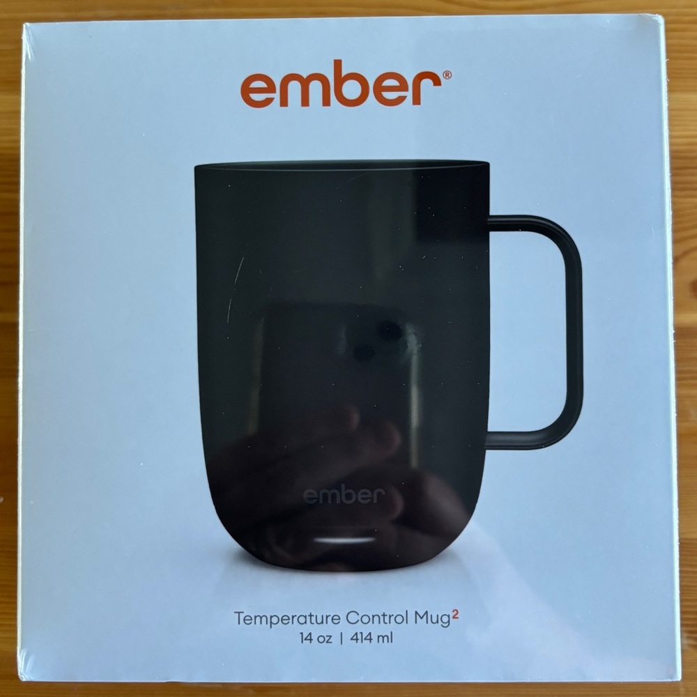 Ember Black Temperature Control Mug 14 oz